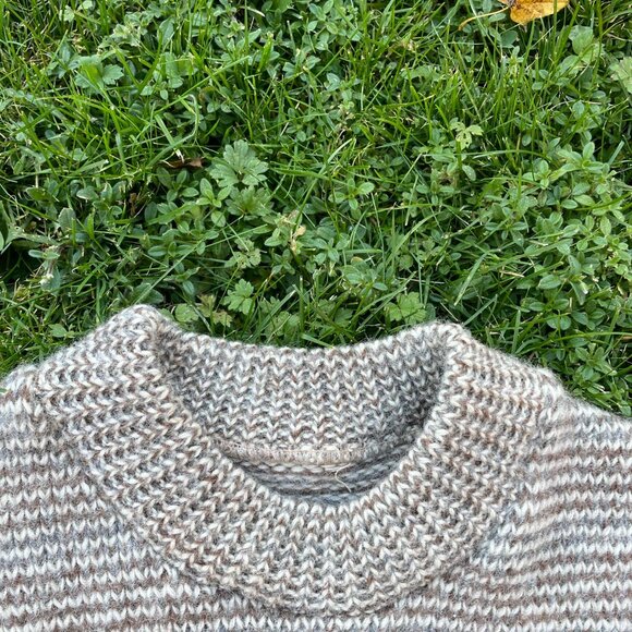 Tricolour Wool Knit Sweater - Picture 4 of 7